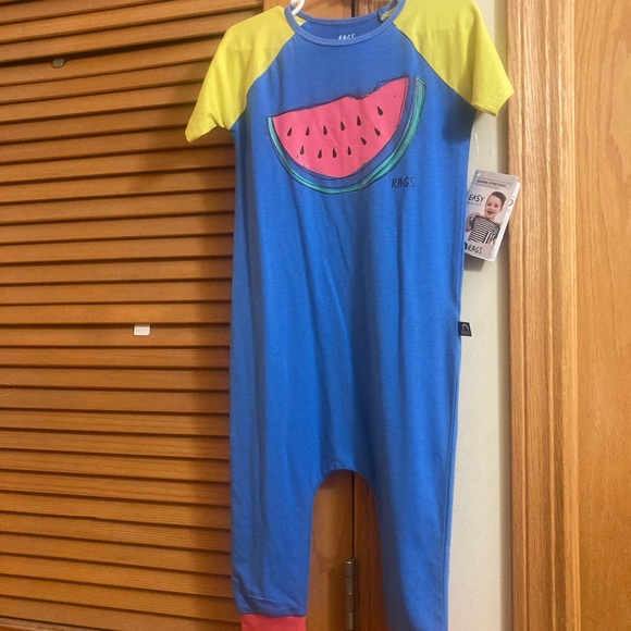 Rags to Raches Watermelon romper 2T NWT - Picture 4 of 5